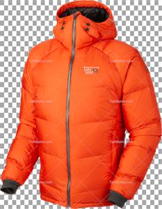 تصویر با کیفیت کاپشن نارنجی مردانه